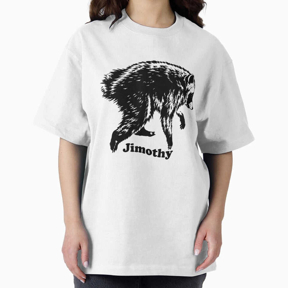 Vintage Jimothy Walking Raccoon Realistic Woodland Wildlife Nature Lover Design by DienesAngele