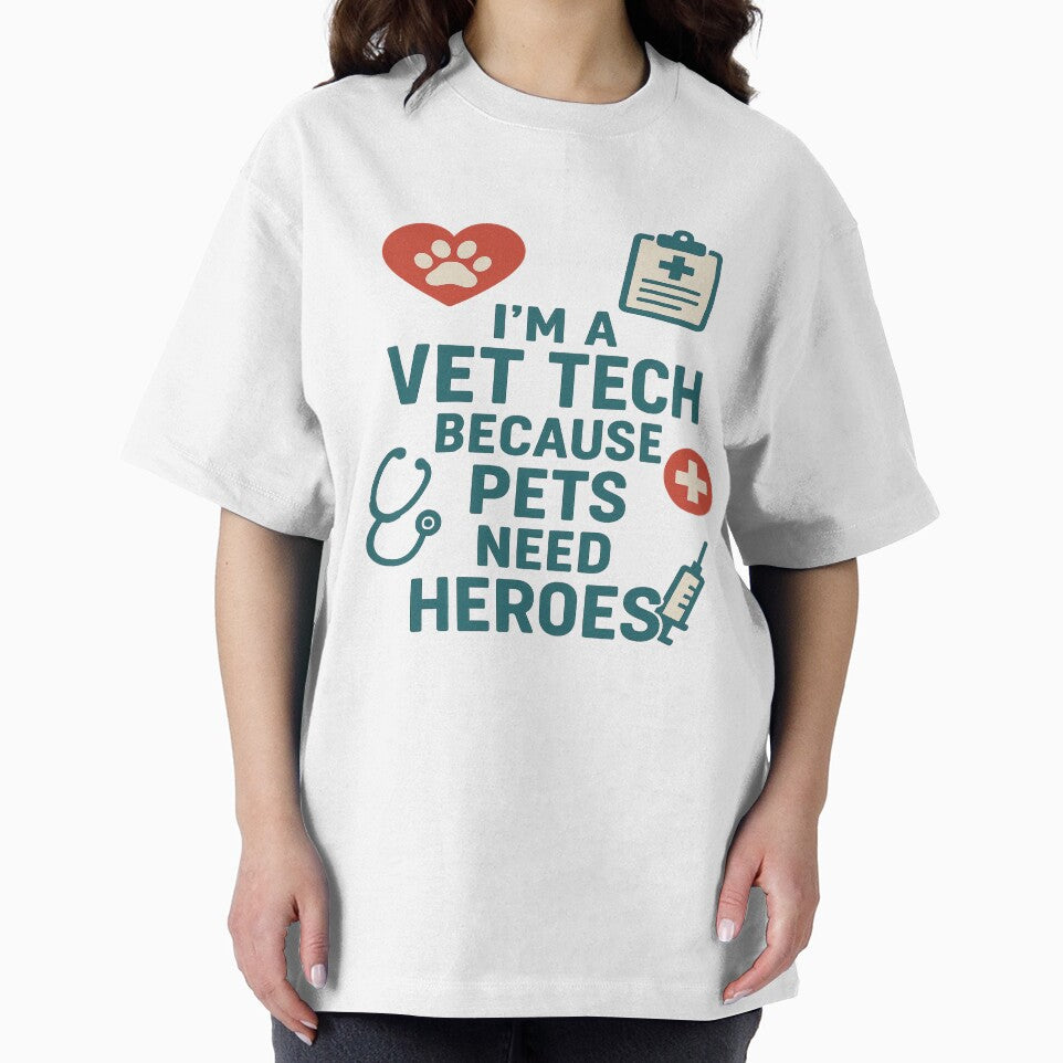 I'm a vet tech because pets need heroes by Farbenmieze