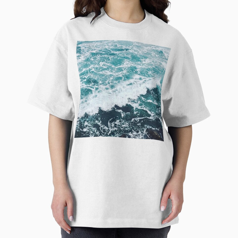 Deep Blue Ocean Waves Coastal Aesthetic / Ocean texture / Shore / Merch / Travel / Beach / Explore / Summer / Water / Vacation / Sea Wave/ Nature Lover Relaxing by TeenLake
