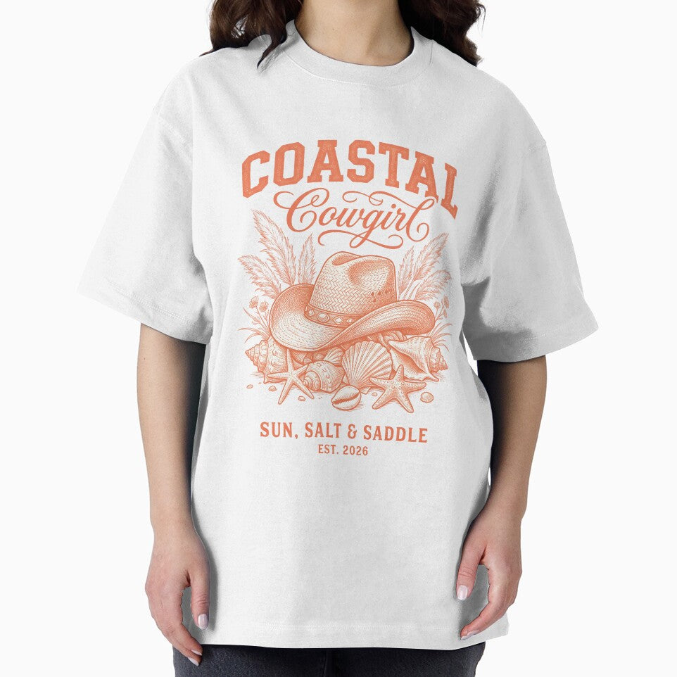 Coastal Cowgirl – Cowboy Hat Beach Design by Sea Gem
