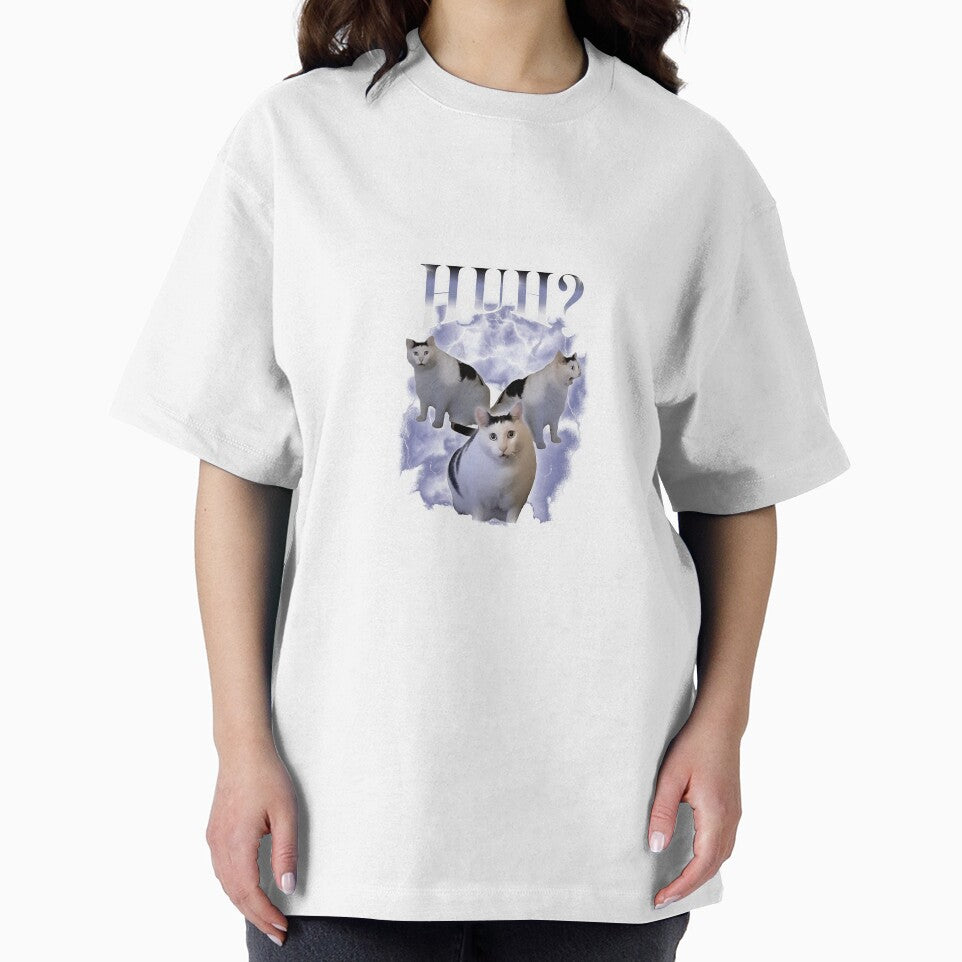 Huh Cat Chonky Ben Meme 90S Bootleg Vintage by jaleelwren1