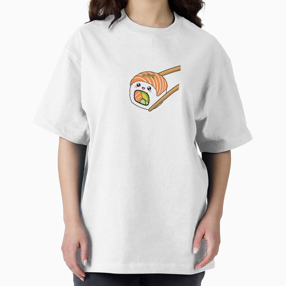 Kawaii Sushi Roll with Chopsticks by lotsofniches