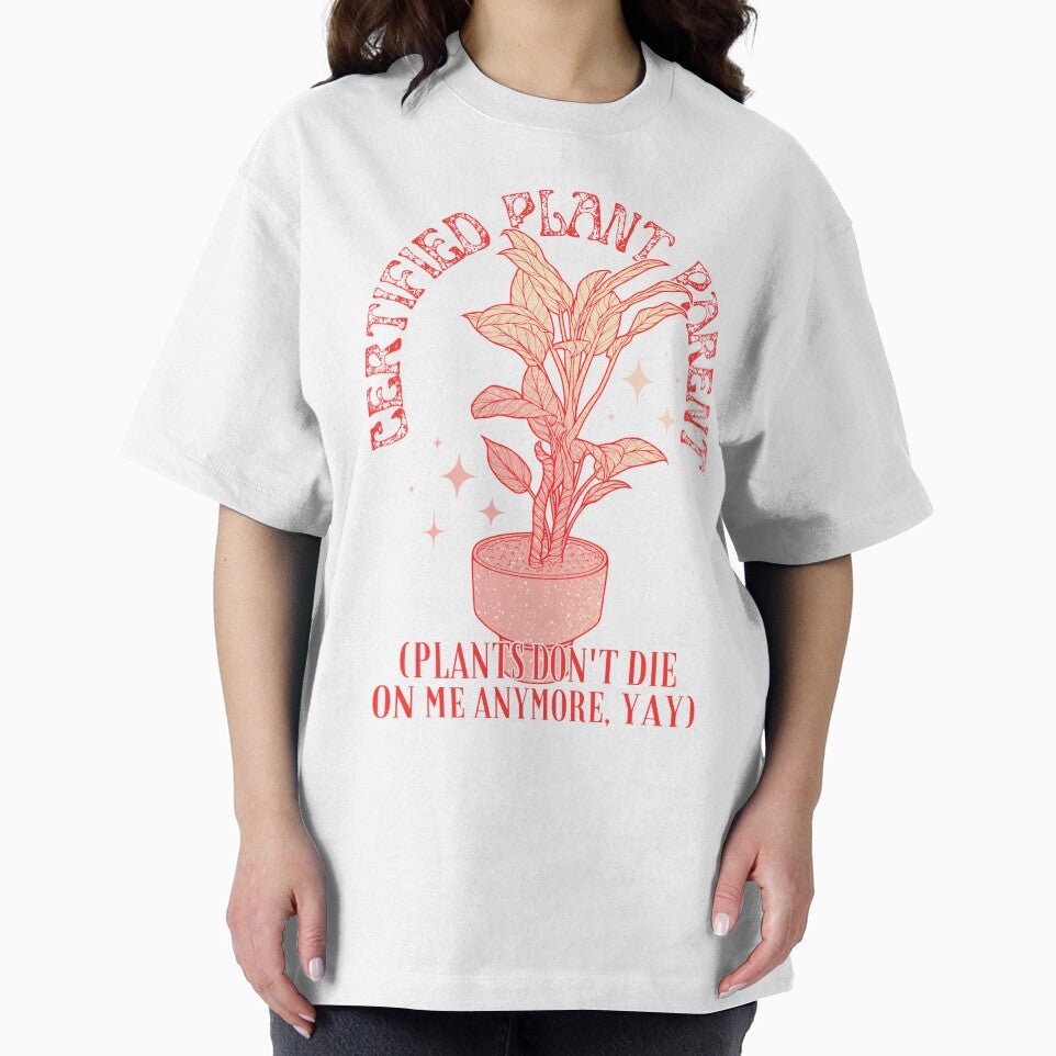 Certified Plant Parent. Plants Don’t Die on Me Anymore (Orange) by ObsidianDaz