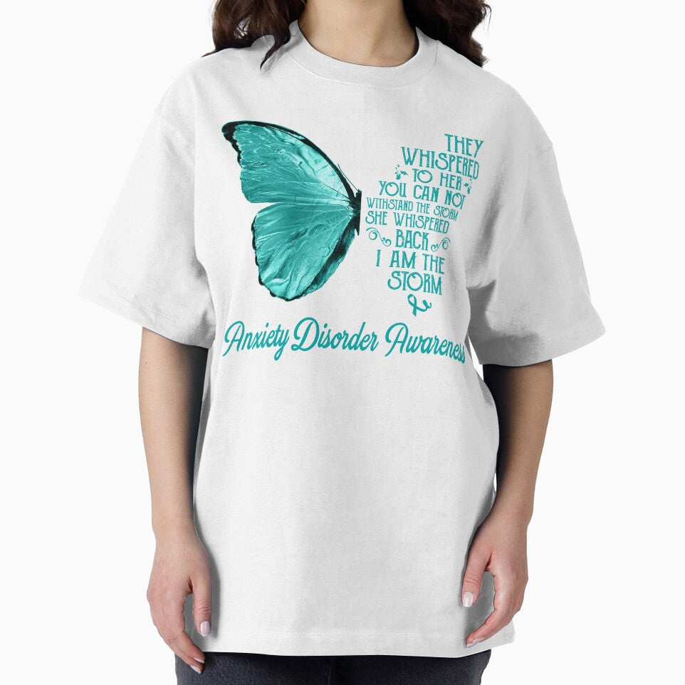 Butterfly I Am The Storm Anxiety Disorder Awareness by whlrcheryl
