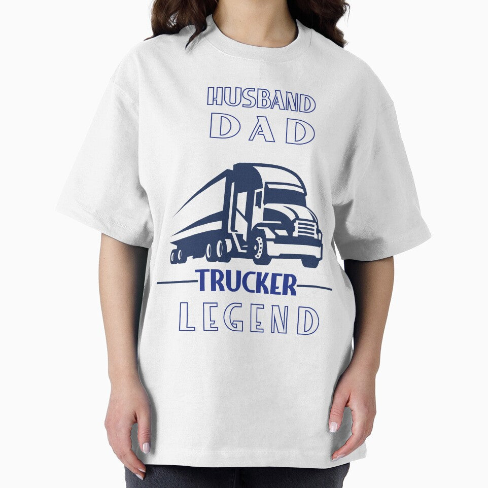 Husband Dad Trucker Legend by MerchSpot