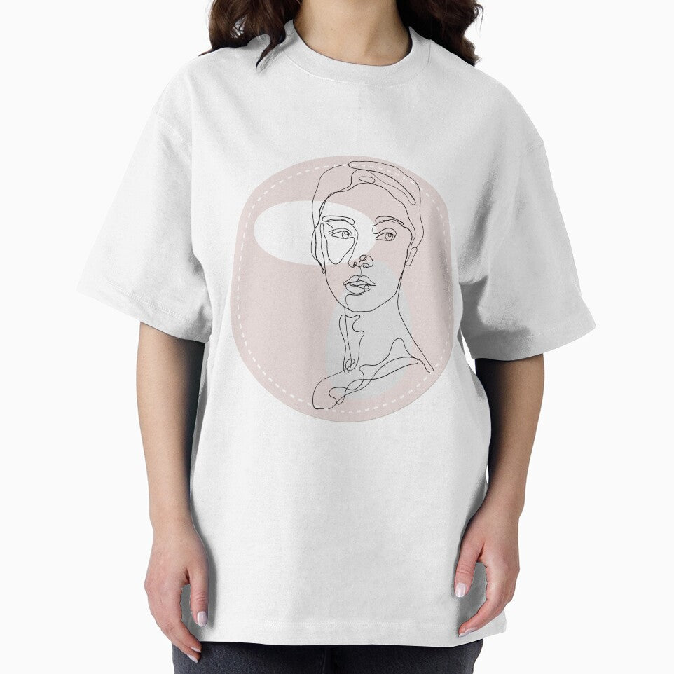 Medallion Woman - Line Art Drawing Designs by perkybones