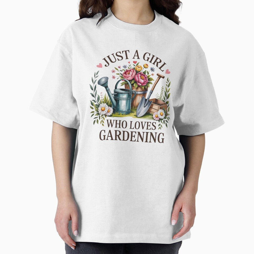 Just a Girl Who Loves Gardening by chicdeboutique Unisex