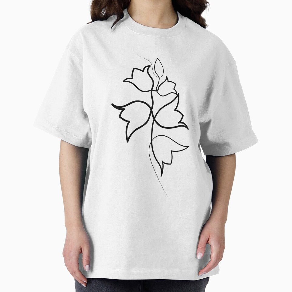 Bluebell Flower Minimal art | One Line Drawing | One Line Art by One-Line-Artist