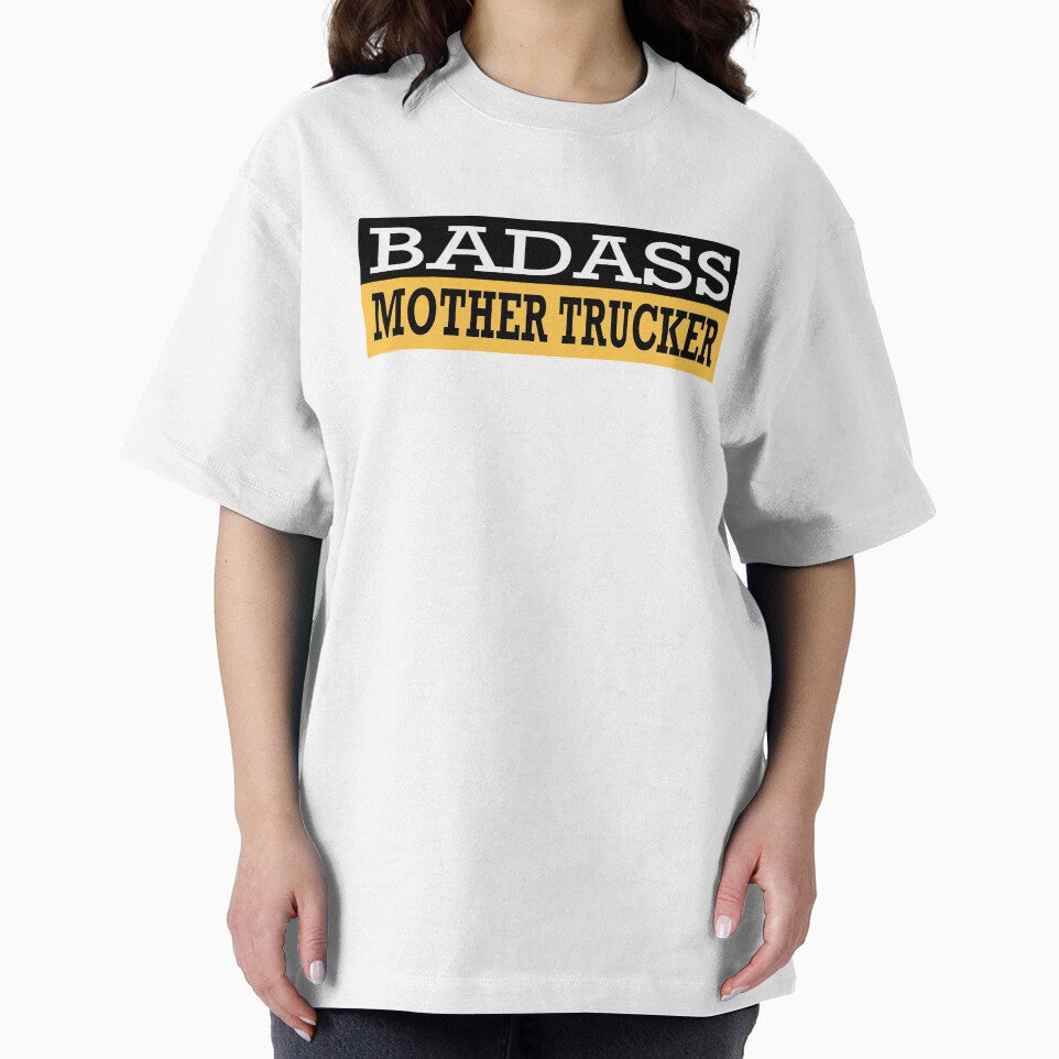 Badass Mother Trucker Essential Sticker by SW33TSP0T