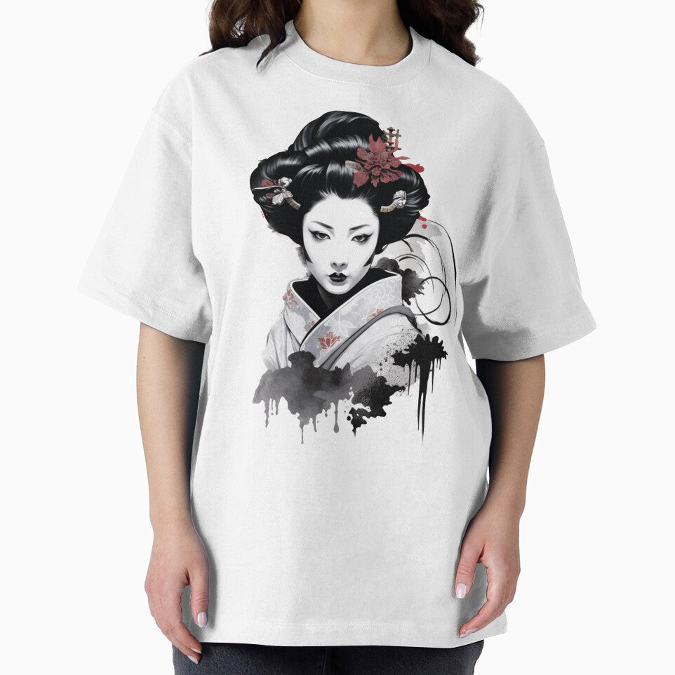 Mystic Elegance: Portrait of a Geisha_4 by BorczVisuals Unisex
