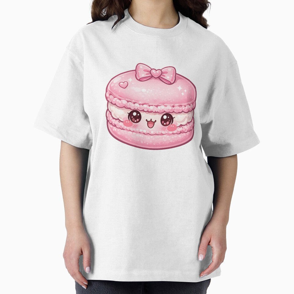 Cute Pink Macaron Sweet Kawaii by redsharkuk