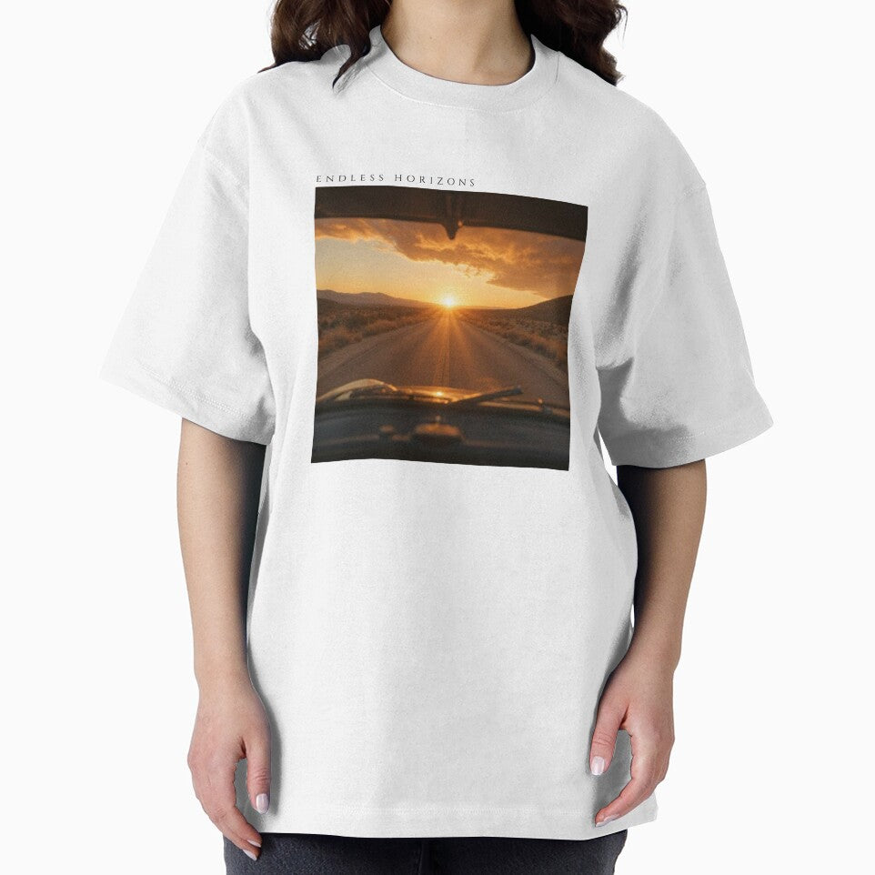 Endless Horizons (white) by BackroadVibes