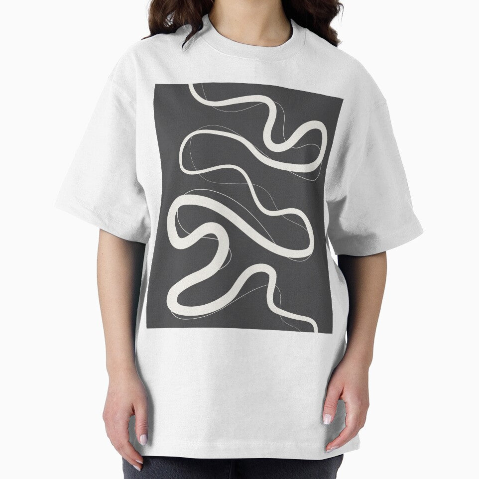 Minimalist Abstract Line Art 06-02 by PAPER MOON art & design