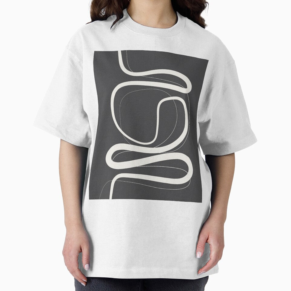 Minimalist Abstract Line Art 05-02 by PAPER MOON art & design