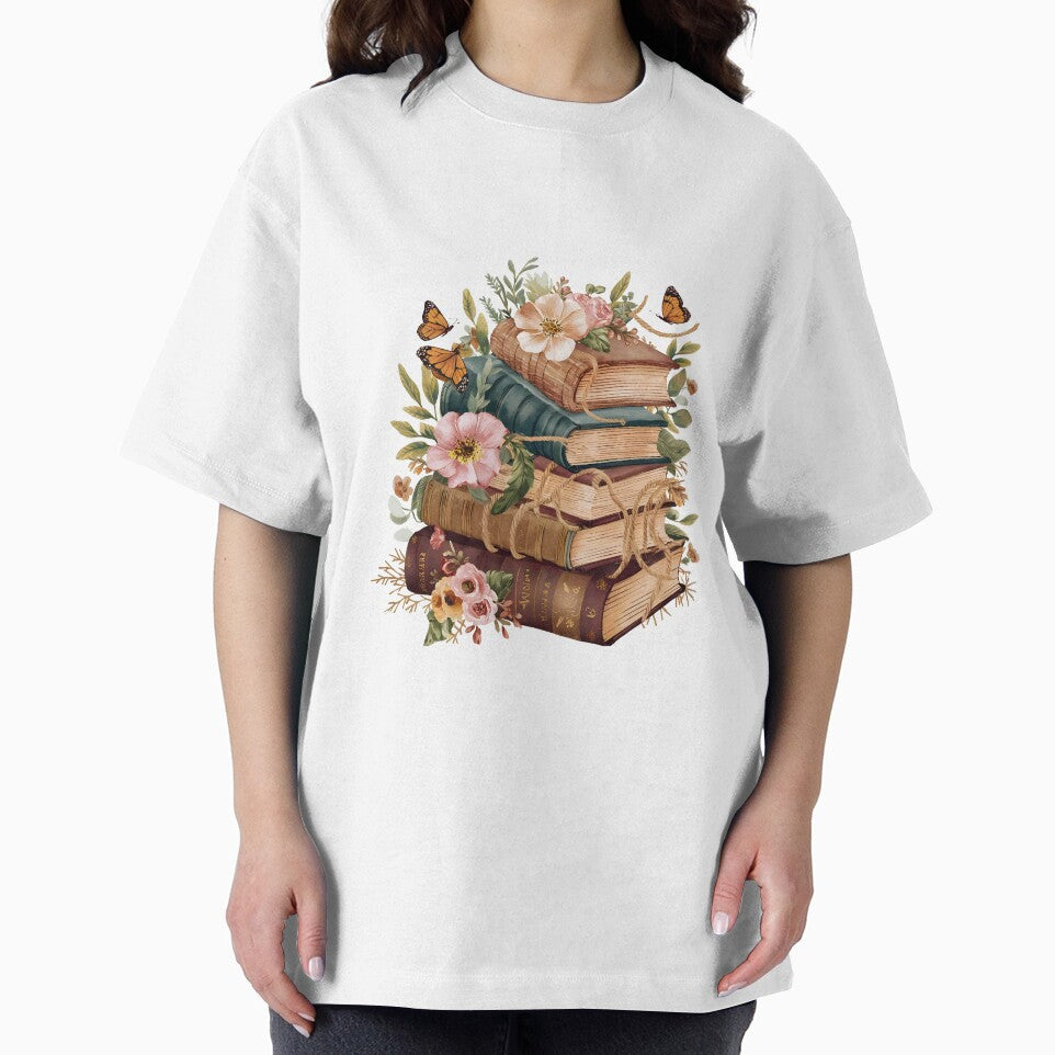 Floral Book Lover by kadryshop