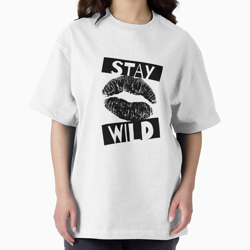 Stay wild lips by mollymoomedia