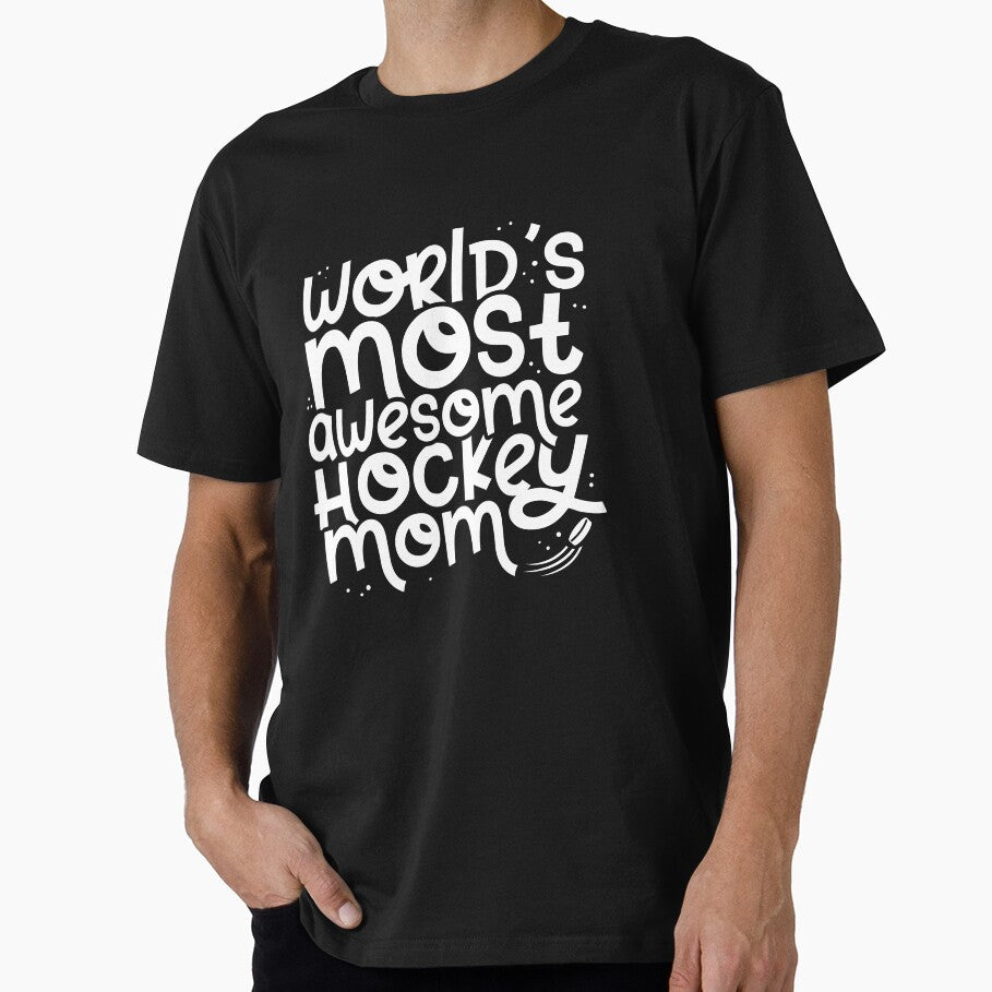 Cute Most Awesome Hockey Mom by Crush Retro®