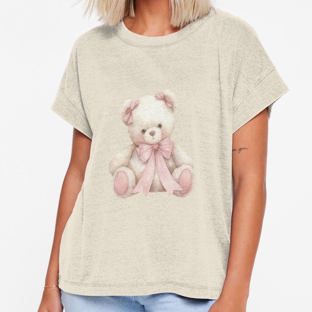 Coquette Pink Bow Teddy Bear Sticker by olivialontini