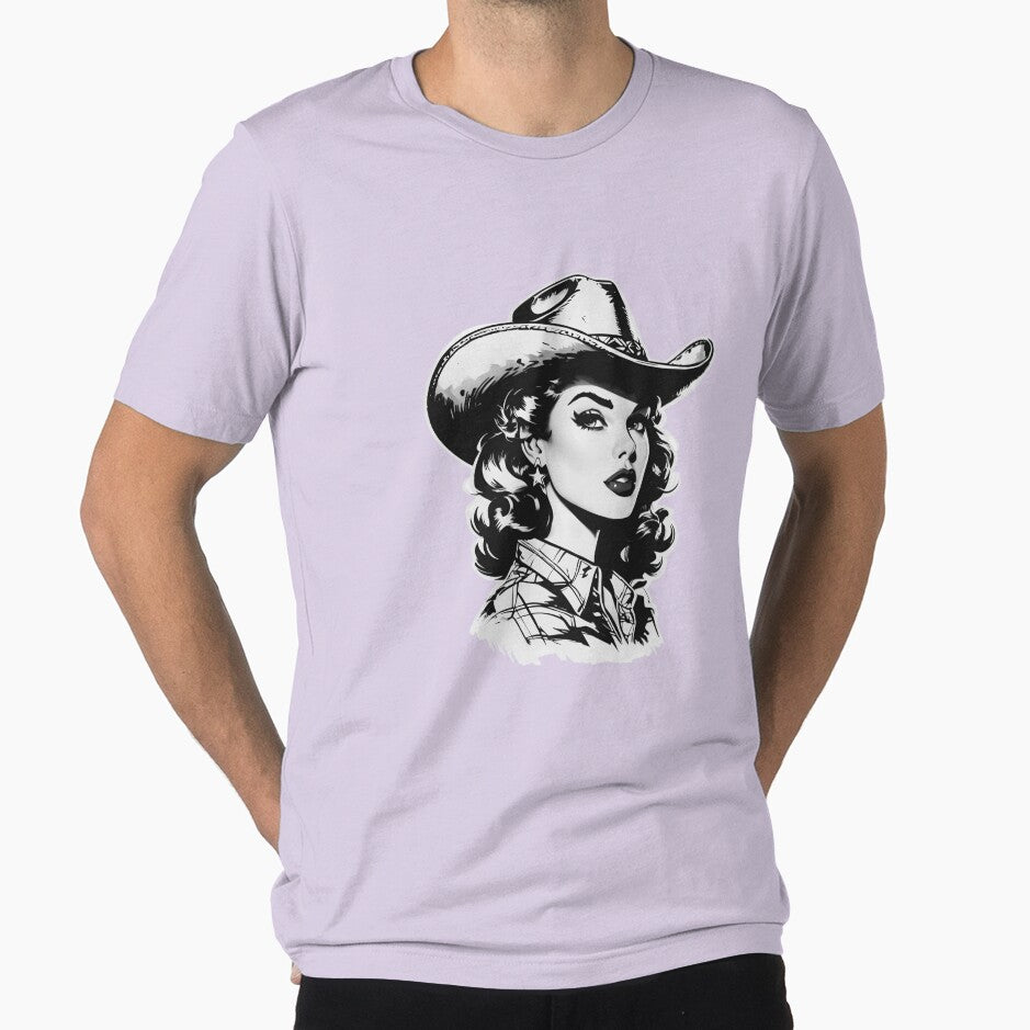 Retro Cowgirl Western design by Looks Like Fun co.