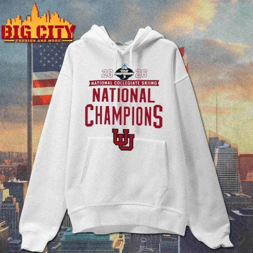 tah Utes 2026 Ncaa National Collegiate Skiing National Champions Shirt Unisex