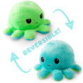 TeeTurtle Reversible Octopus Plushie (Green + Aqua) Unisex