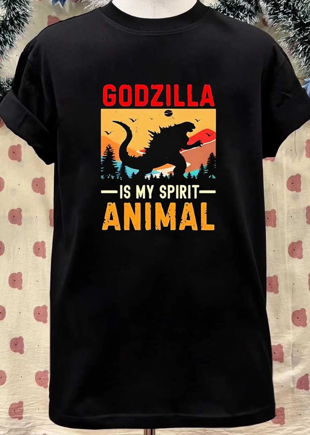 Godzilla Apparel Godzilla Is My Spirit Animal T-Shirt