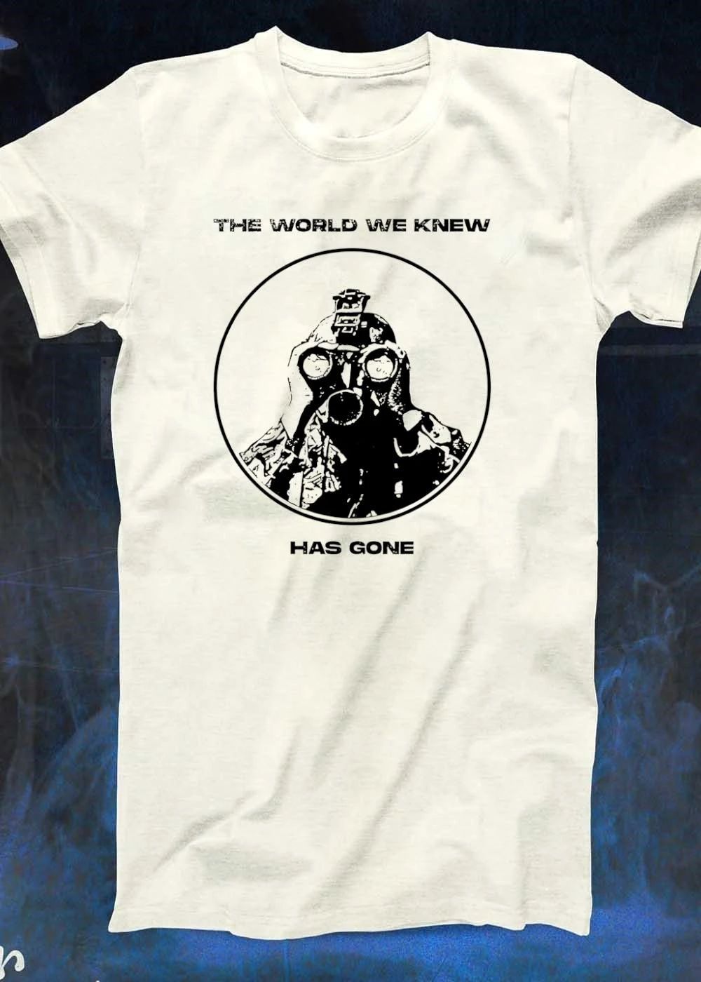 Apocalypse Apparel The World We Knew Has Gone Soldier Holding Binoculars T-Shirt