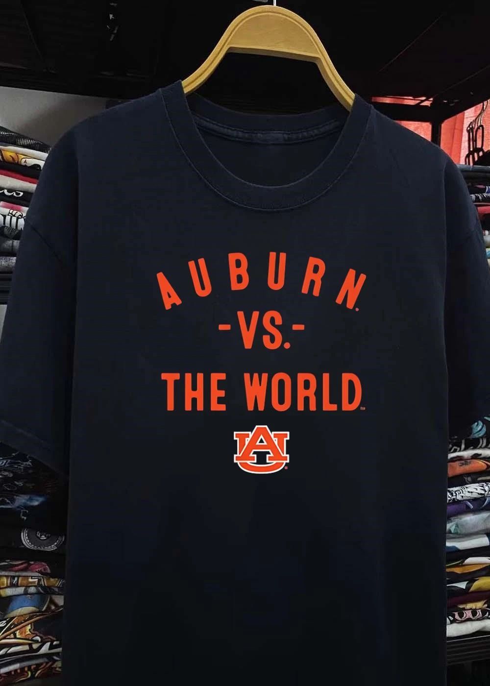 Auburn Apparel Auburn vs the World Team Logo shirt