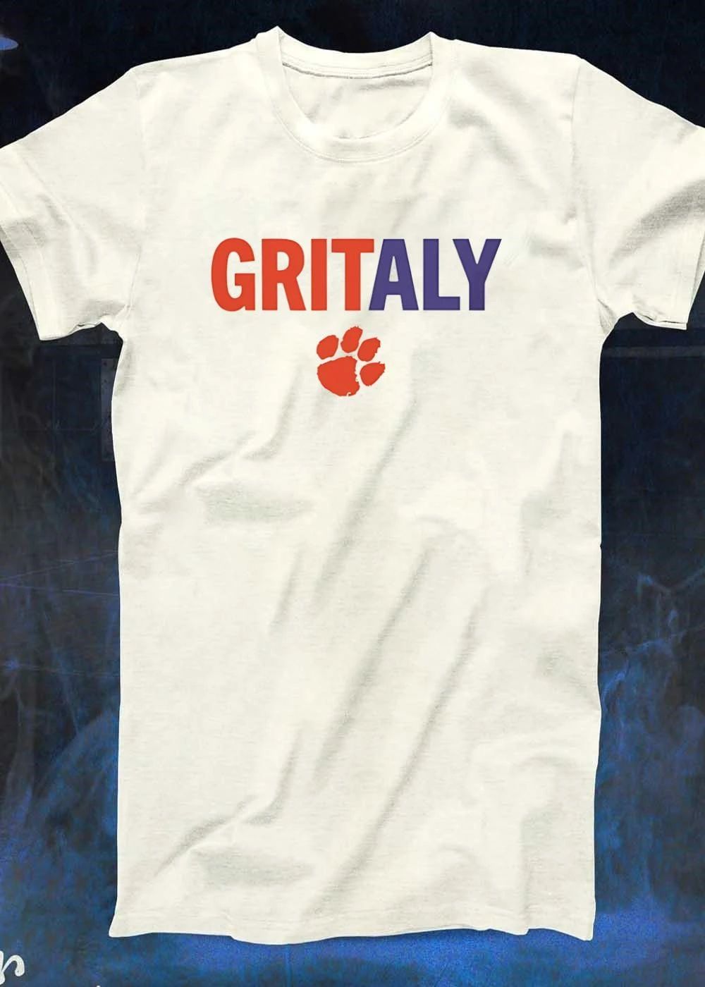 Clemson Apparel Gritaly Paw Logo T-Shirt
