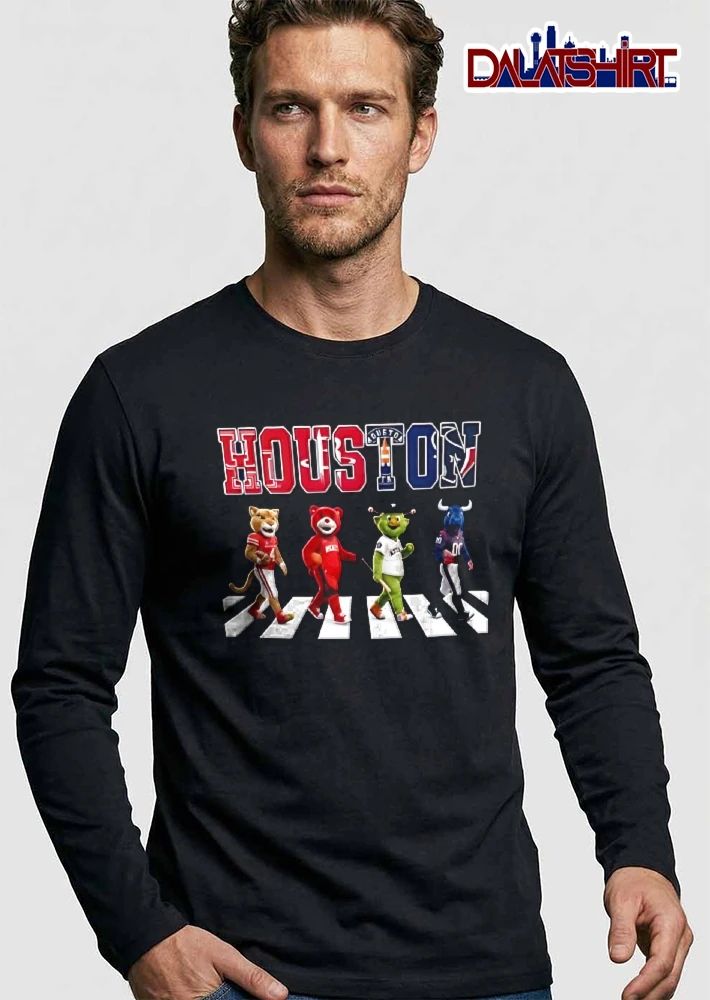 HOUSTON Cougar football Bear basketball Dynamo soccer Bull football shirt