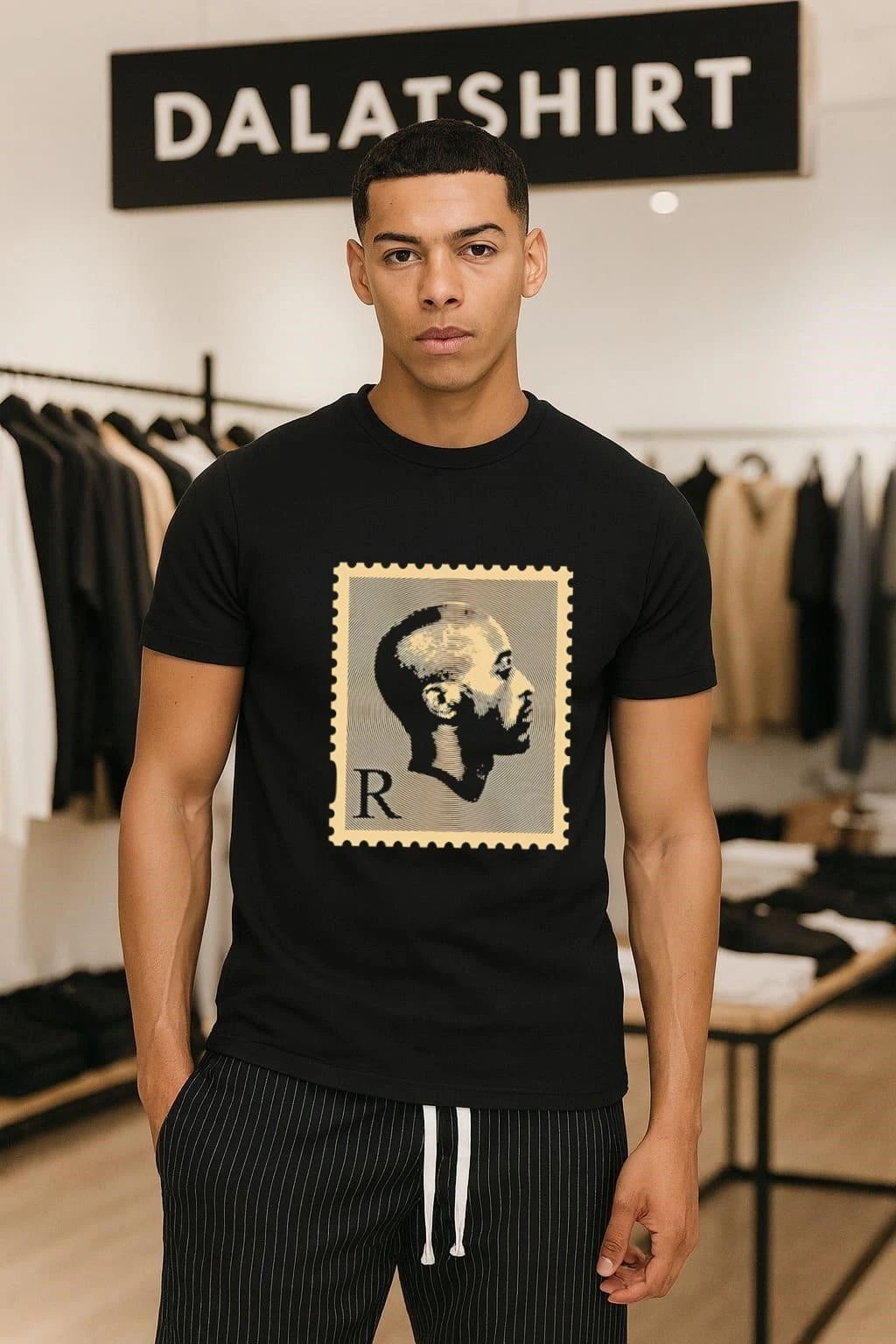 Premium The Philatelist R Portrait Minimalist Art shirt