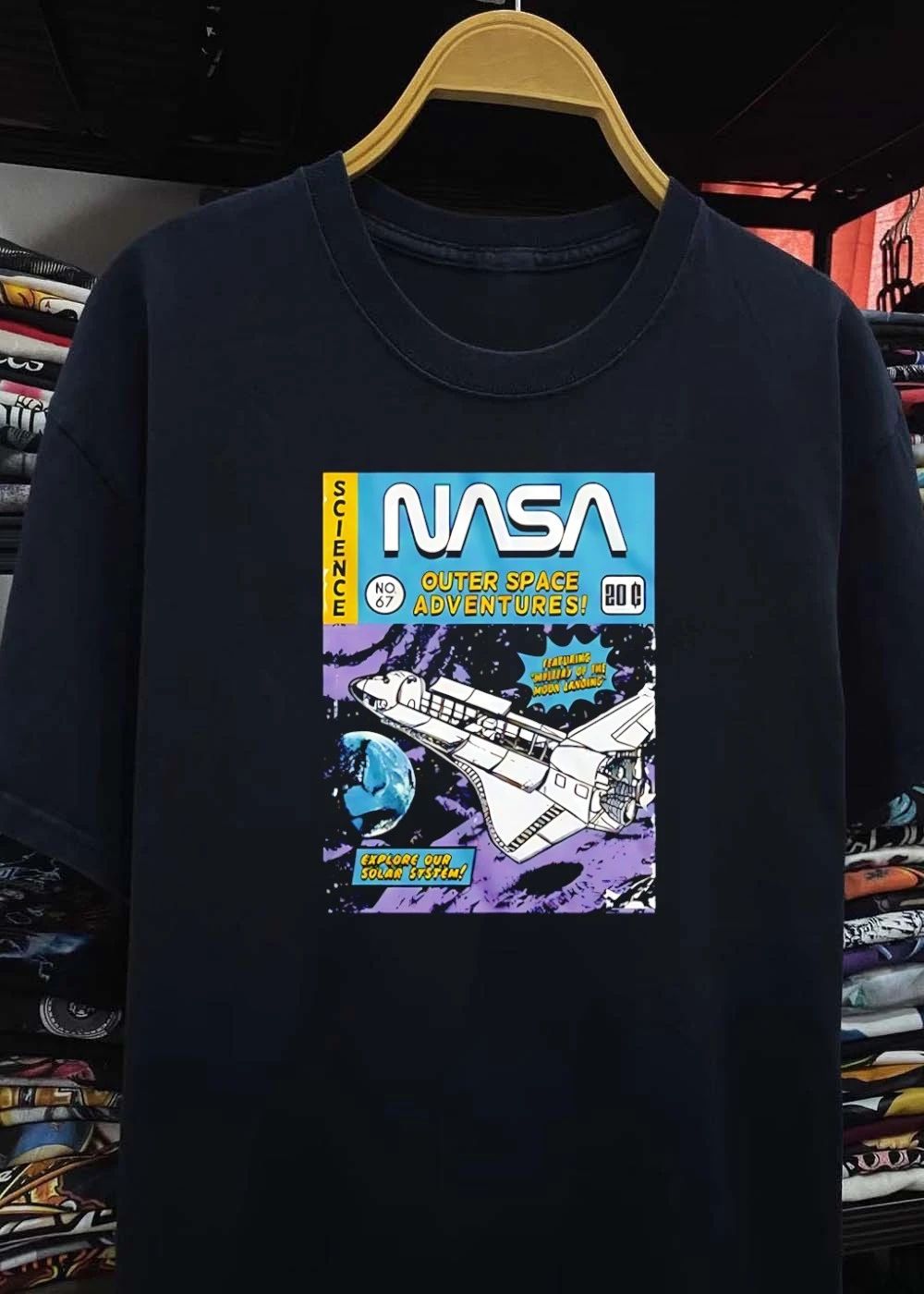 Outer Space Adventures NASA Science Explore Our Solar System shirt