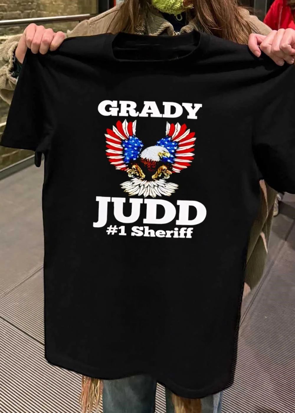 #1 Sheriff Grady Judd Patriotic Eagle T-Shirt