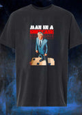Man Standing on Suitcase shirt