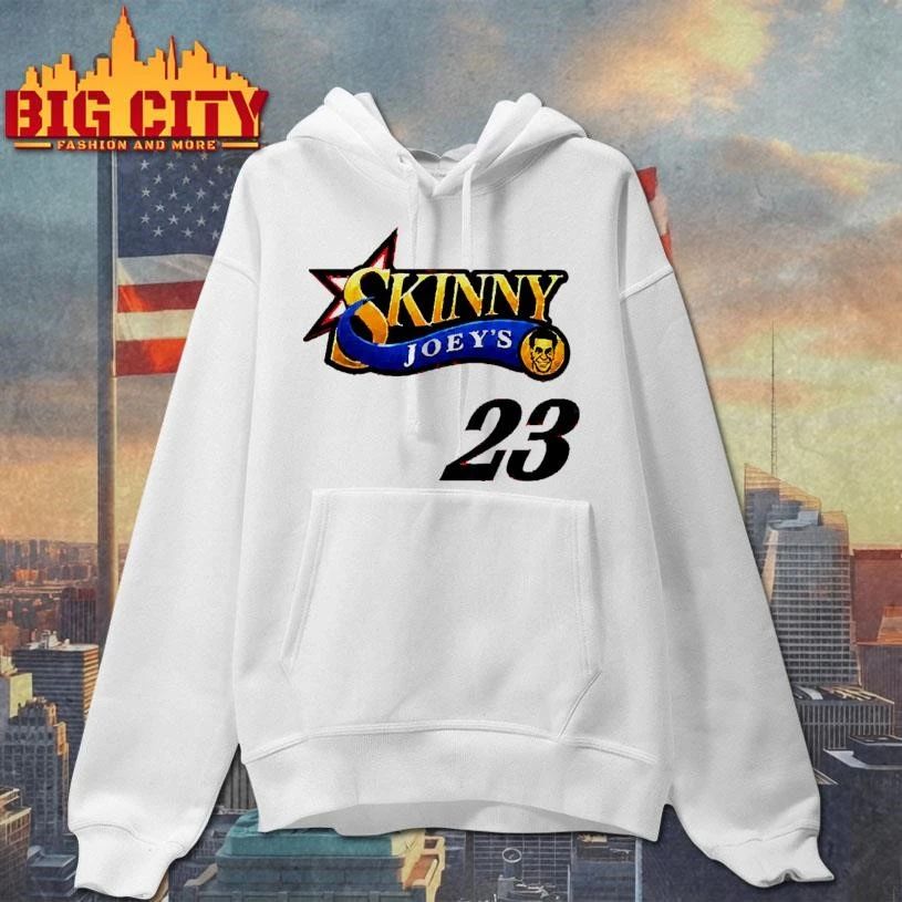 Skinny Joeys 23 Star Logo Vintage Basketball Graphic Shirt
