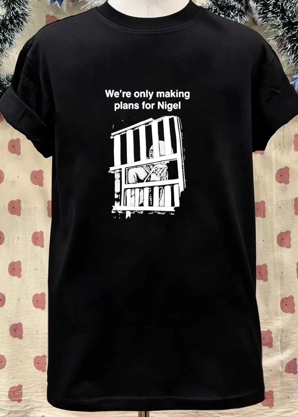 New Wave Band Fan Art We Are Only Making Plans for Nigel shirt