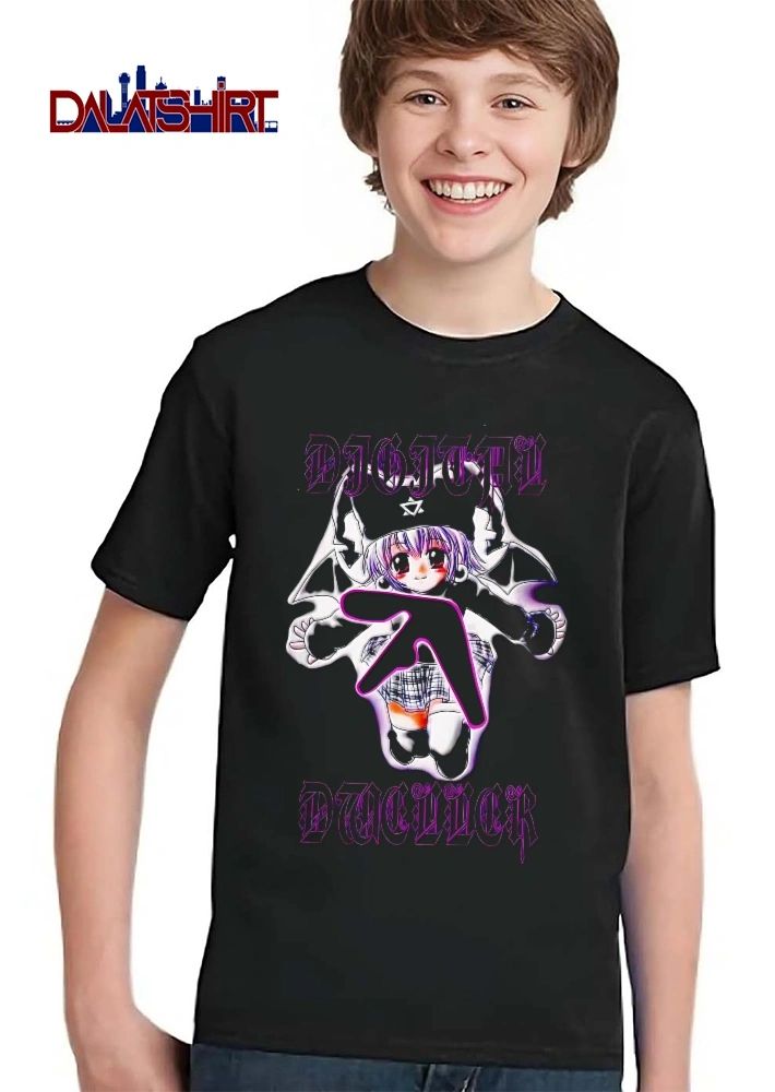 Aphex Twin Digital Dweller Anime Girl Bat Wings Gothic Bootleg shirt
