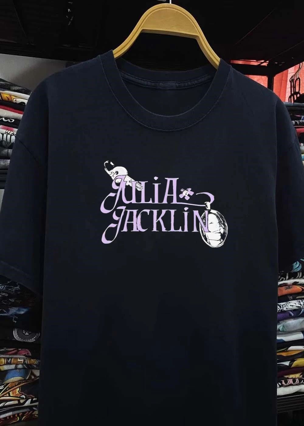 Julia Jacklin Cameo Portrait Logo T-Shirt