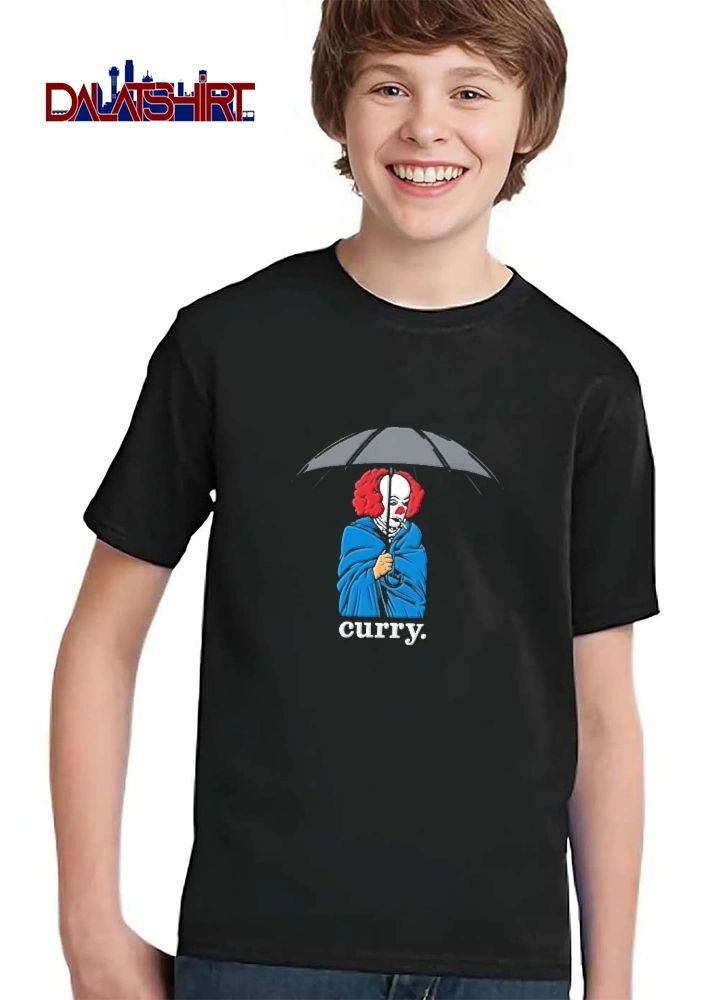 Curry Tim Curry Pennywise The Clown Umbrella Blue Cloak Smoking Cigarette shirt