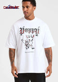 Poppy Theyre All Around US Vintage Pink Fawn Pierced Safety Pins shirt