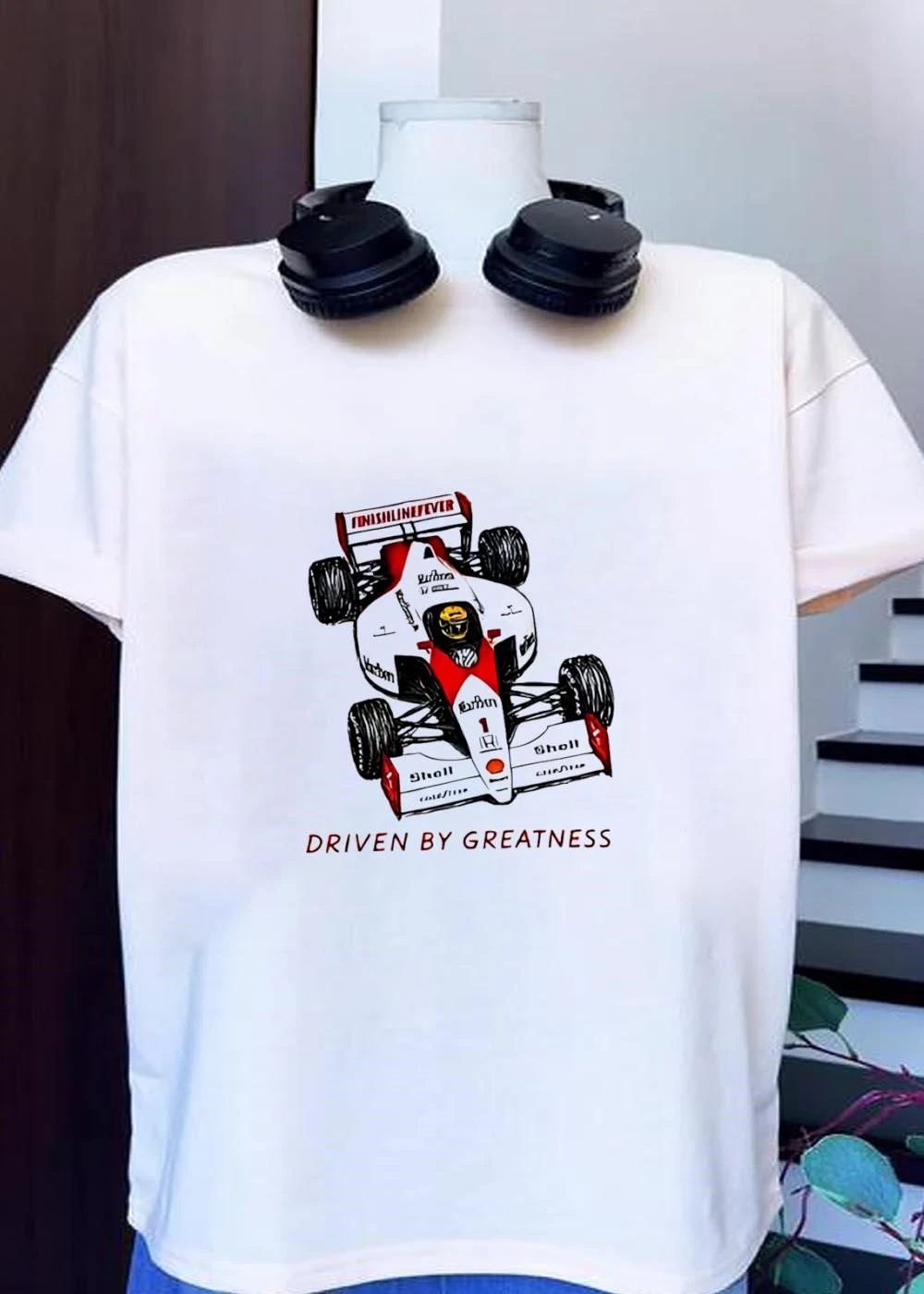 Driven by Greatness Formula 1 Racing Finishlinefever McLaren T-Shirt