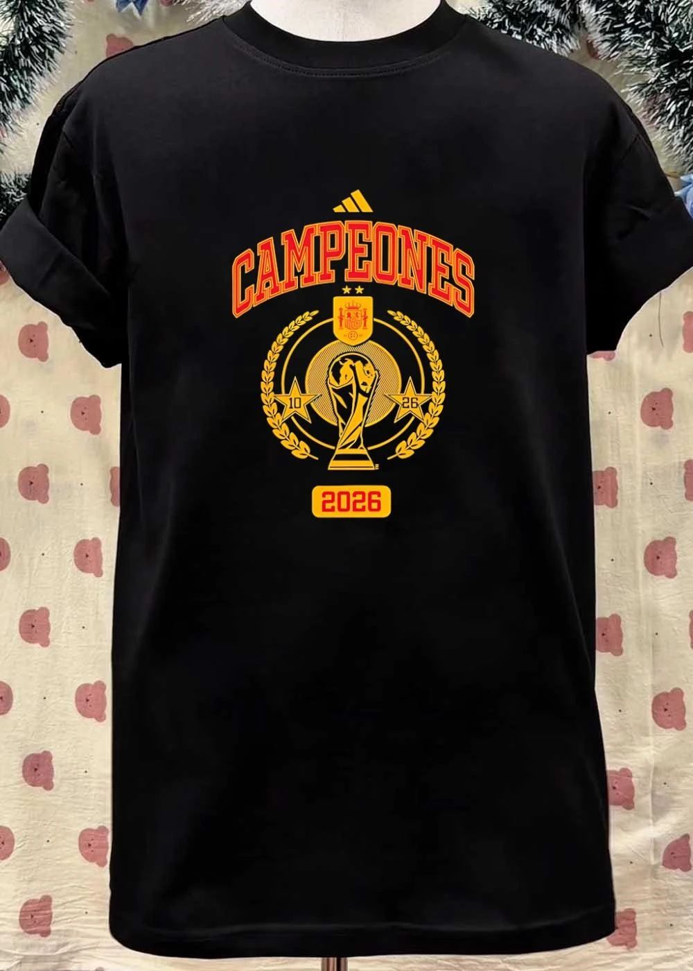 Champions Spain 2026 World Cup Soccer T-Shirt