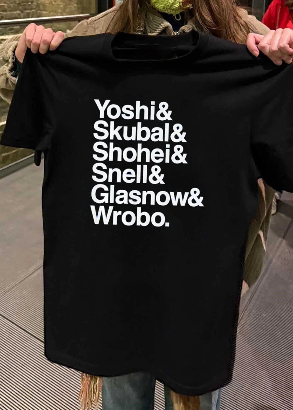 Pitchers Yoshi Skubal Shohei Snell Glasnow Wrobo MLB shirt