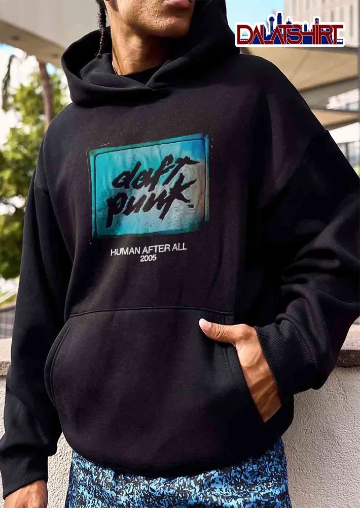 Daft Punk Human After All 2005 Glowing Television Screen Logo shirt