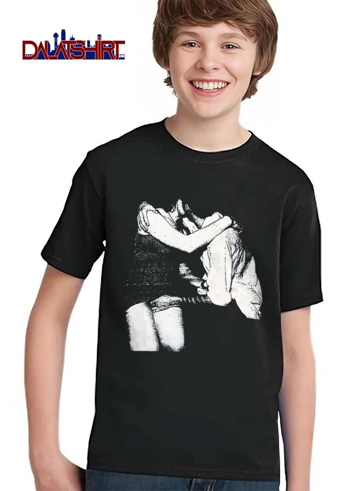 Black And White Stencil Hug Embrace Art shirt