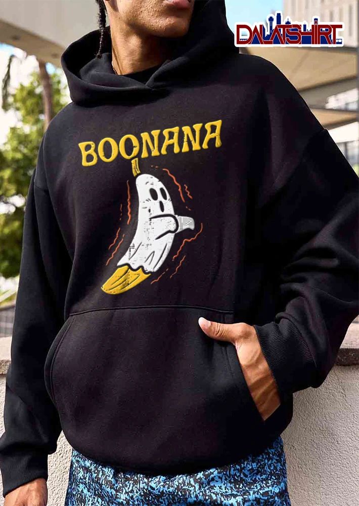 Boonana Ghost Sheet Halloween Costume Distressed Cartoon shirt