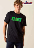 Ddt Green Block Letters Wrestler Mustache Man Face Close Up shirt