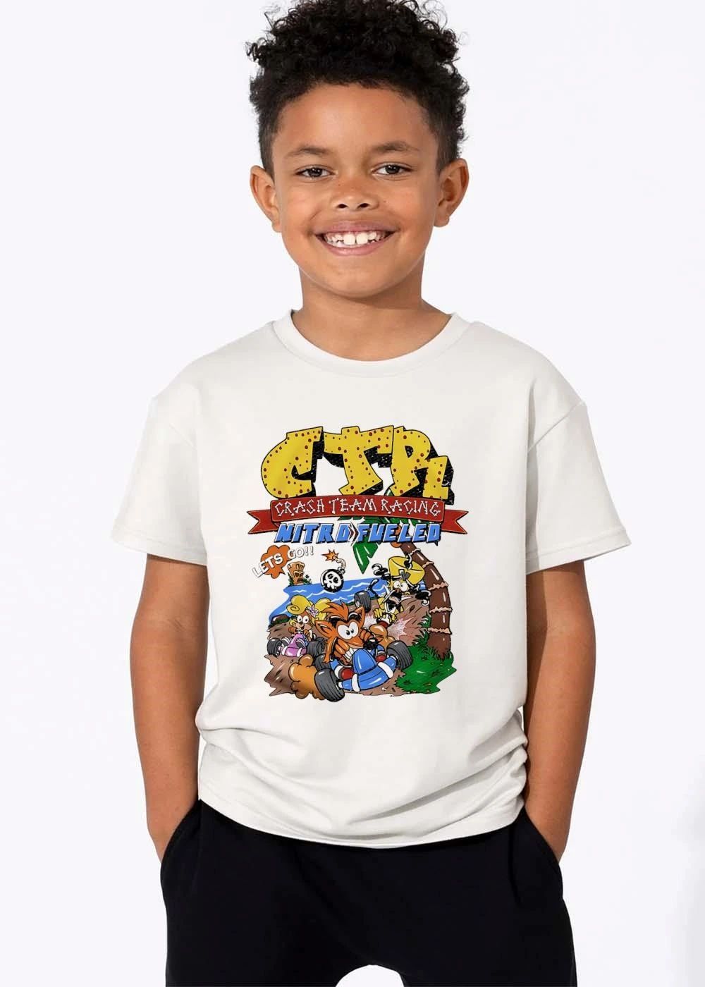 Ctr Crash Team Racing Nitro Fueled Lets Go Cartoon Drivers Karts shirt