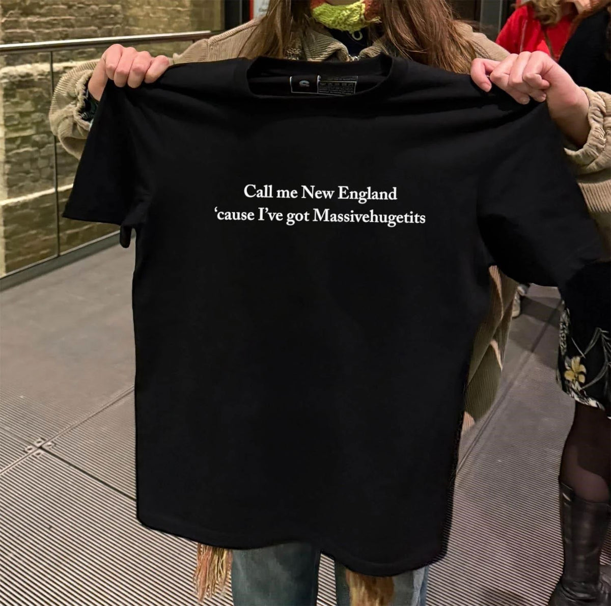 Call Me New England ‘Cause I’ve Got Massivehugetits shirt