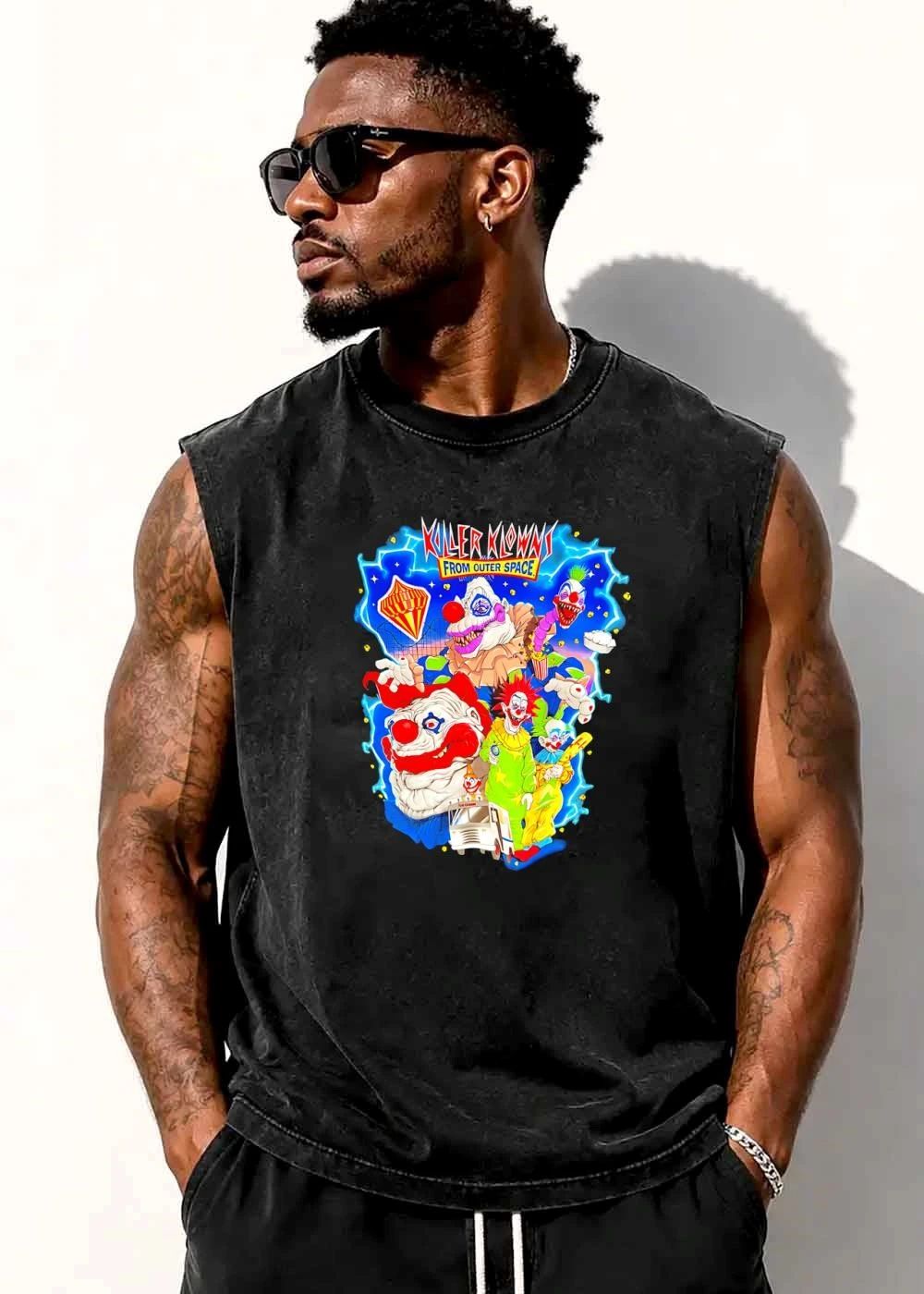 Killer Klowns From Outer Space Ice Cream Truck Lightning Circus Tent shirt